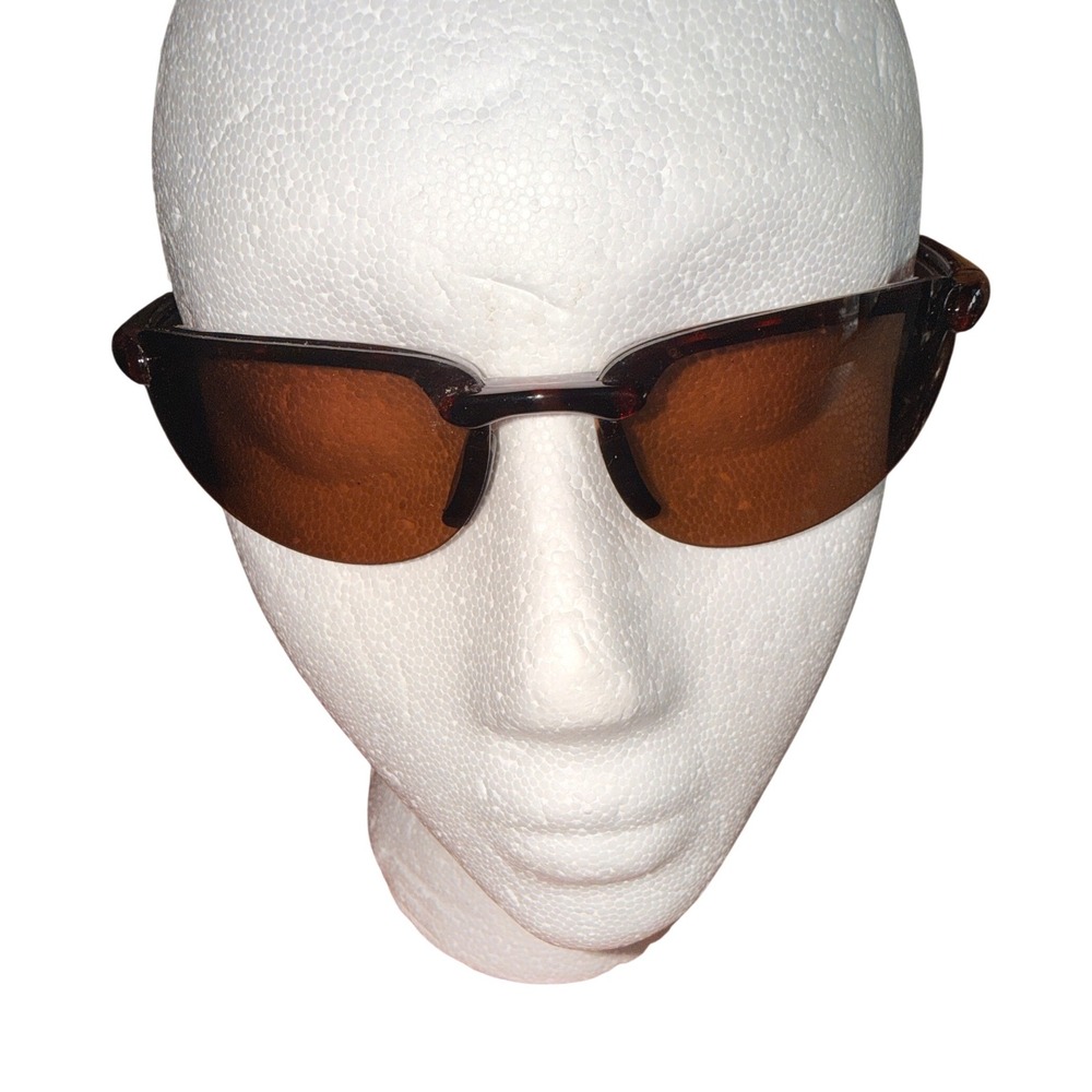 Bimini Bay Outdoor Optics Tortoise Wrap Sunglasses Amber Lens T-43074A Sport